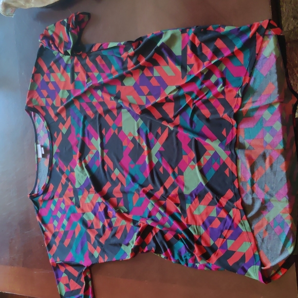 🗺️ Lularoe Small Irma Woman's Size 10-16 Polyester Spandex Stretchy Blend EUC - Picture 3 of 12